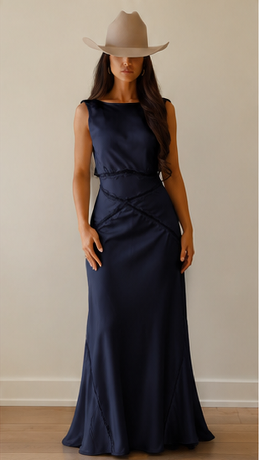 Elegant Crisscross Lace Maxi Dress