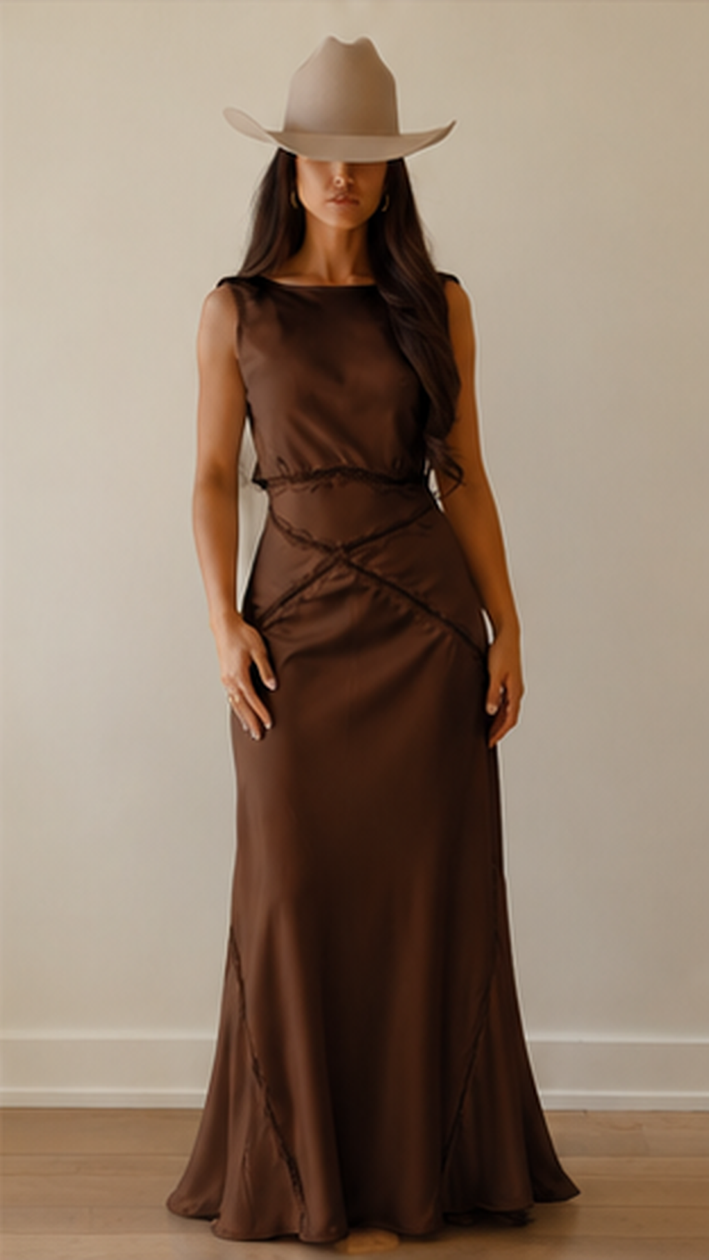 Elegant Crisscross Lace Maxi Dress