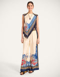 Bohemian Fringe Print Two-Piece Set