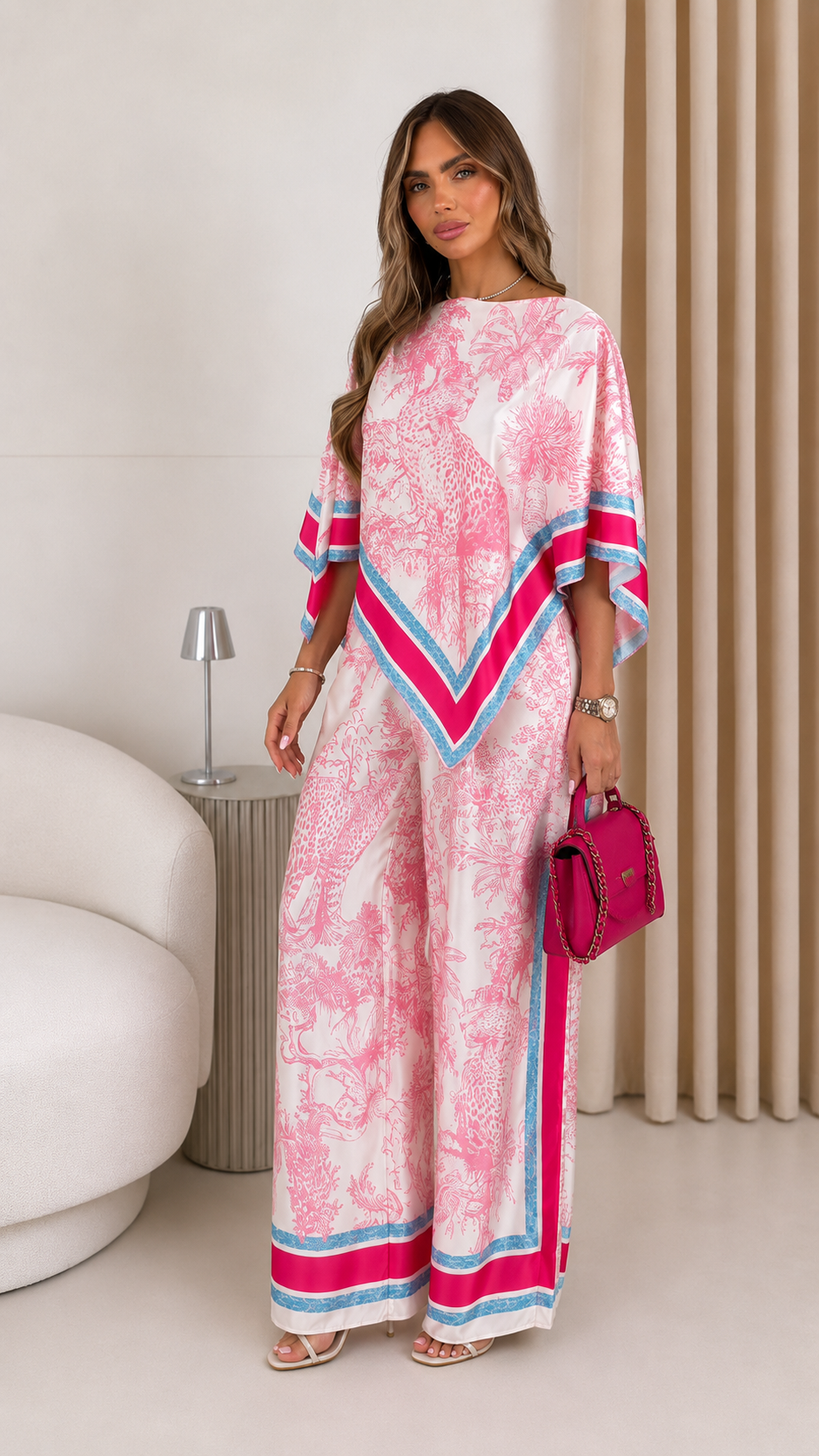 Leopard Tropical Two-Piece Set