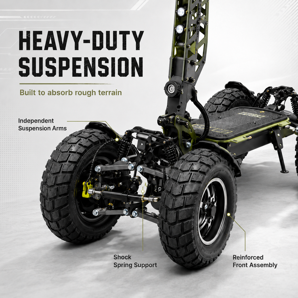 All-Terrain 4-Wheel Electric Scooter