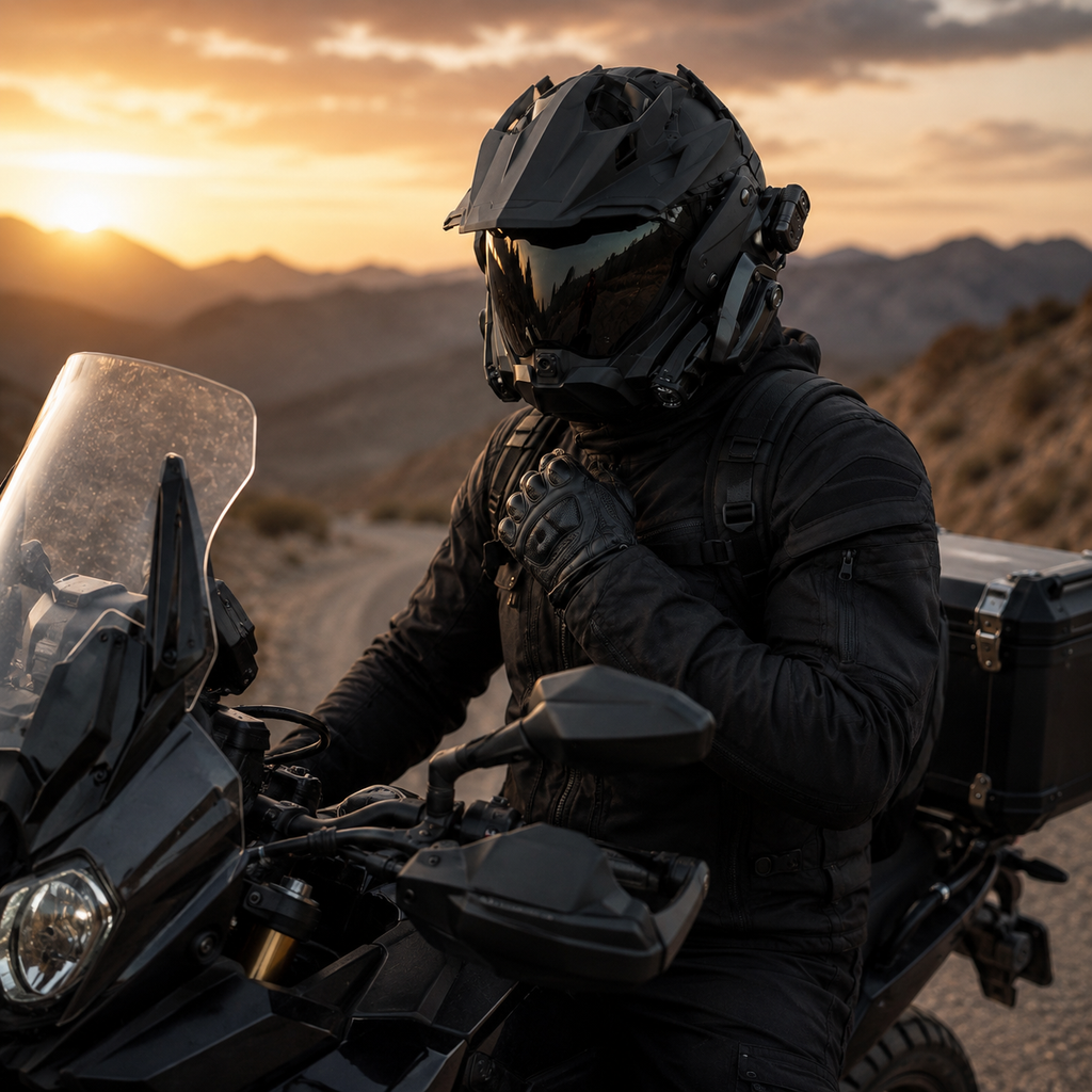 Tactical Full-Face Riding Helmet