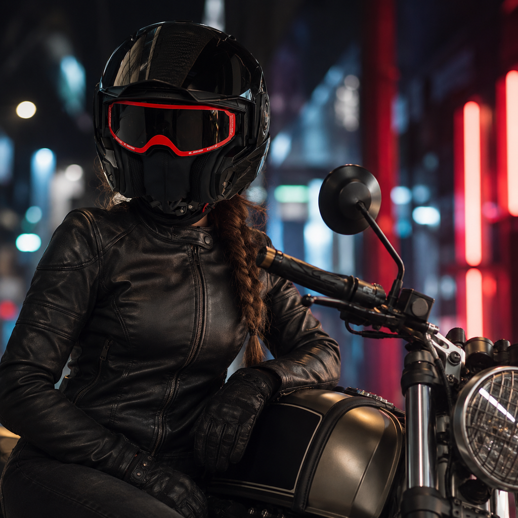 Carbon Adventure Riding Helmet