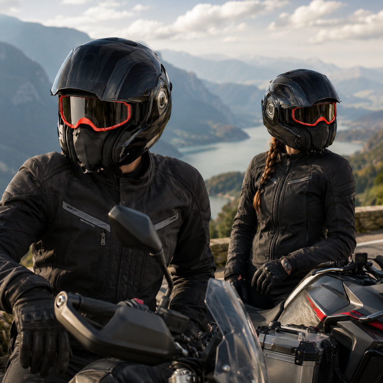 Carbon Adventure Riding Helmet