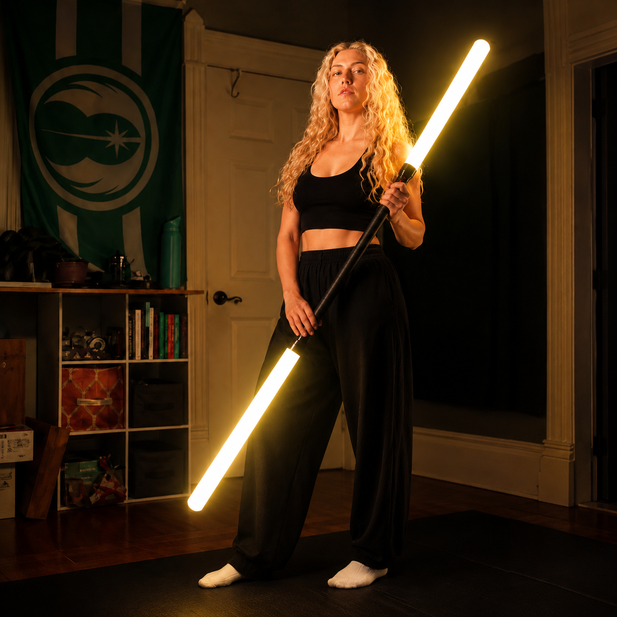 LED Flow Staff Performance Light Stick